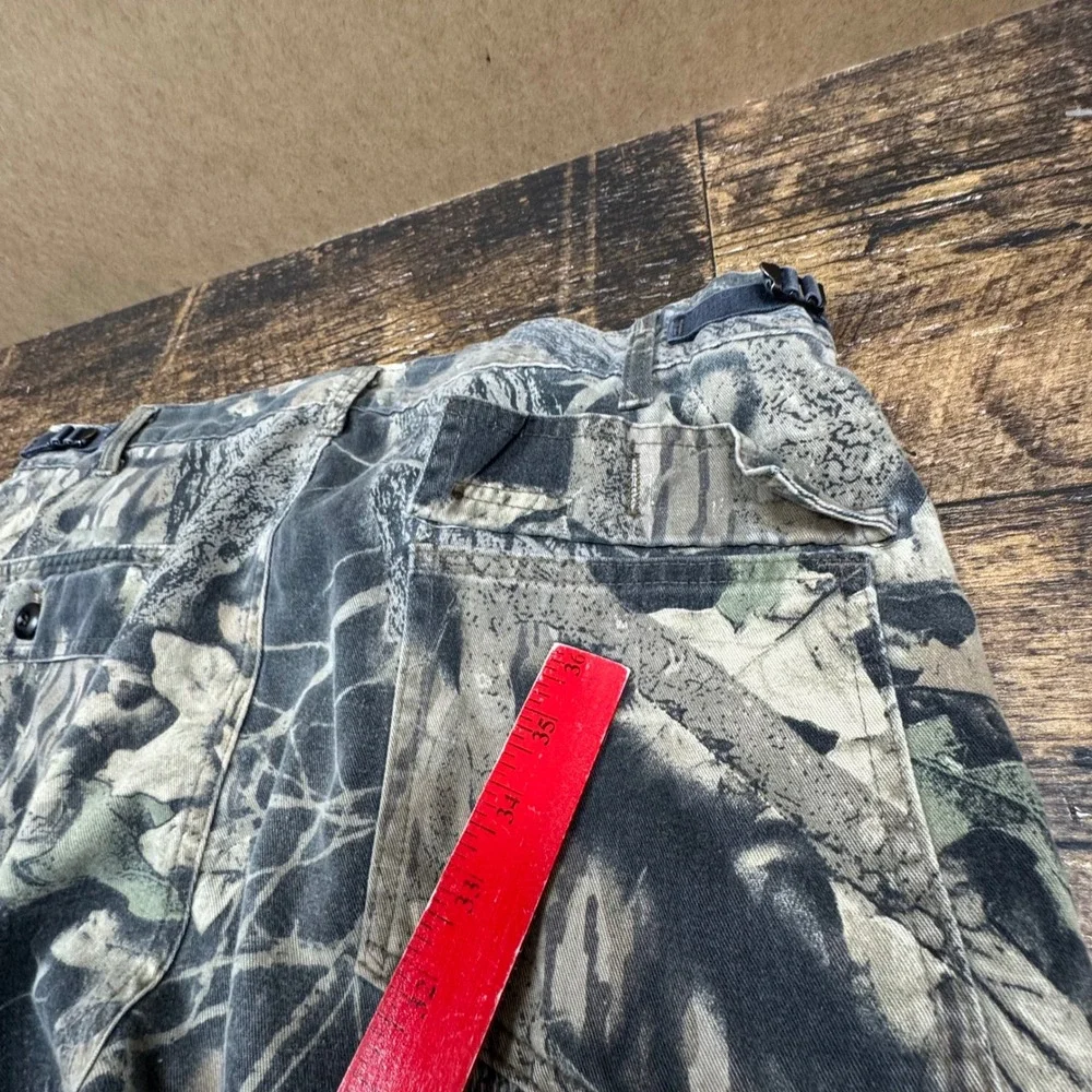 Commander Camo Cargo Pants Mens Size Large reg Outdoor Hunting‎ Fishing Workwear